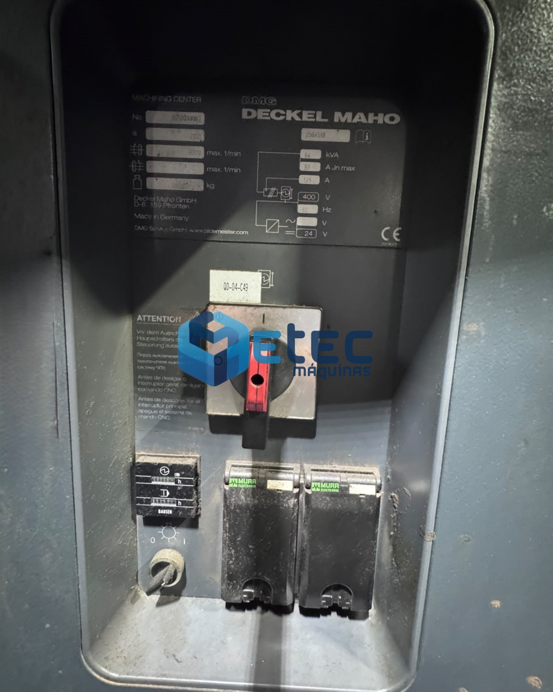 Centro de Usinagem 5 Eixos Horizontal Duplo Pallet DMG DMC 65 H