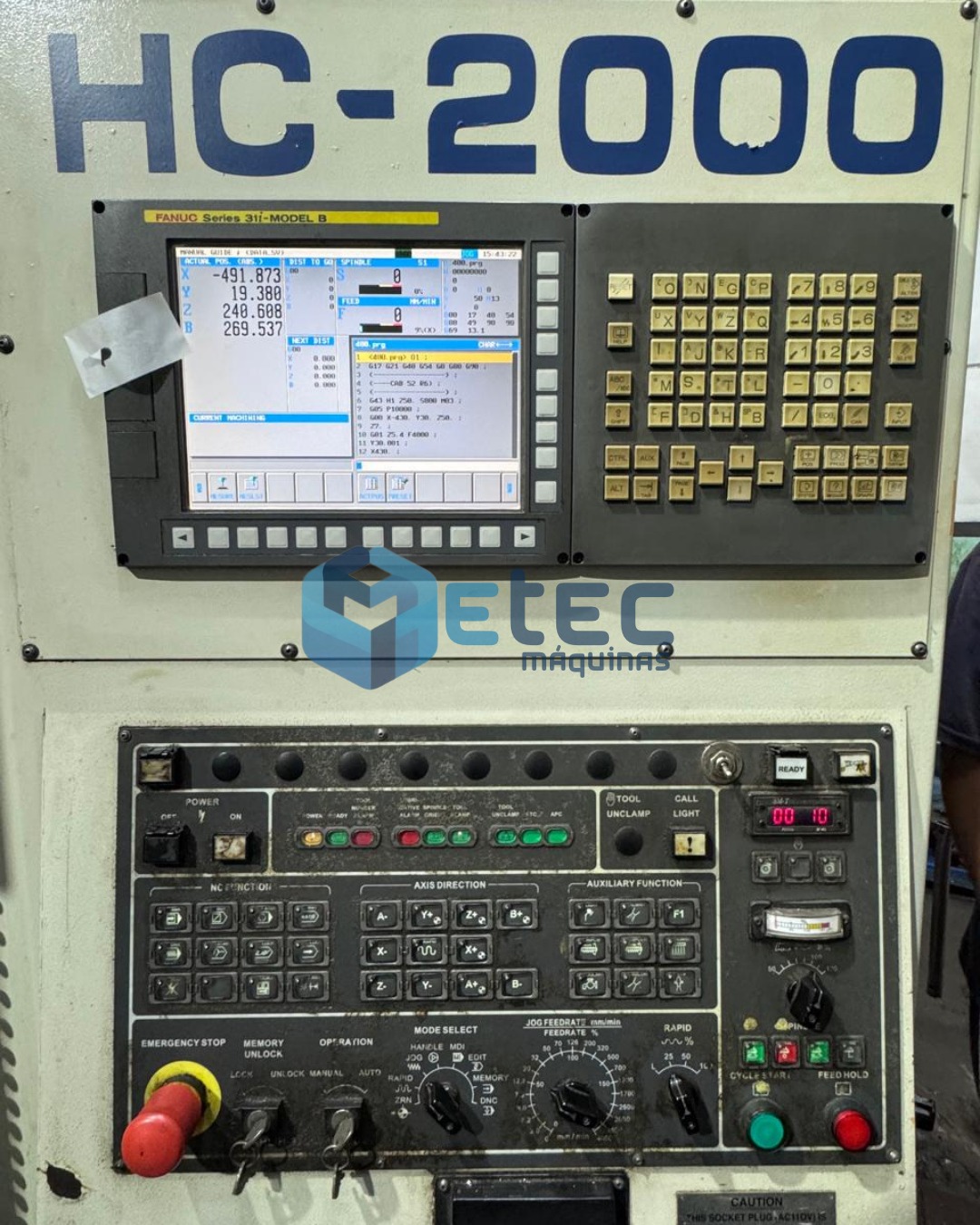 Centro de Usinagem Dahlih HC-2000