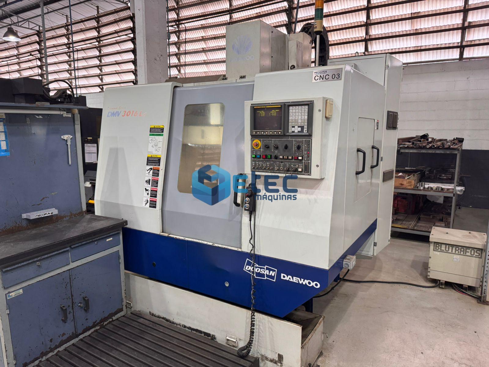 Centro de Usinagem Doosan Daewoo DMV3016LD