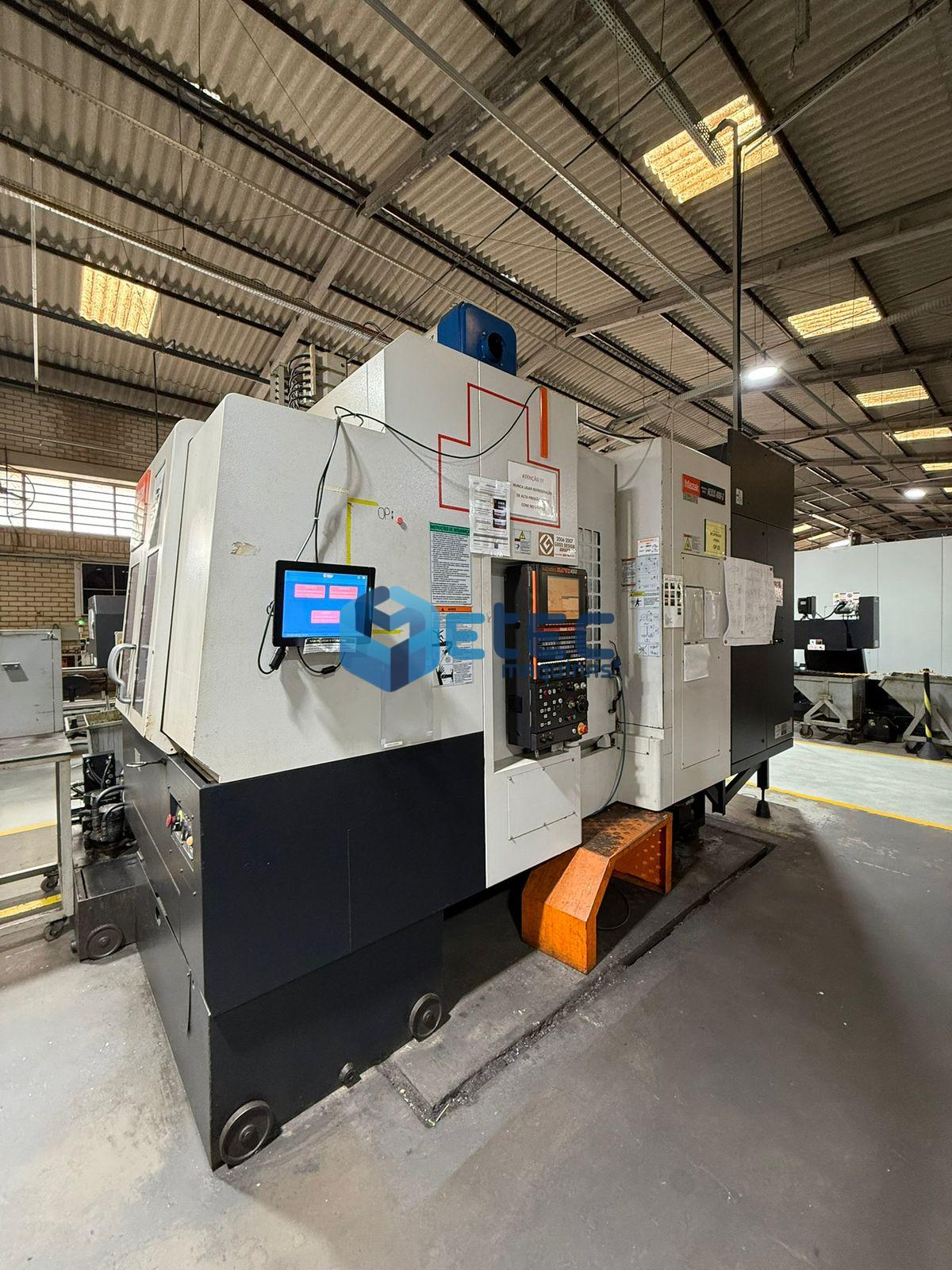 Centro de Usinagem Horizontal Duplo Pallet HCN Mazak 4000 II
