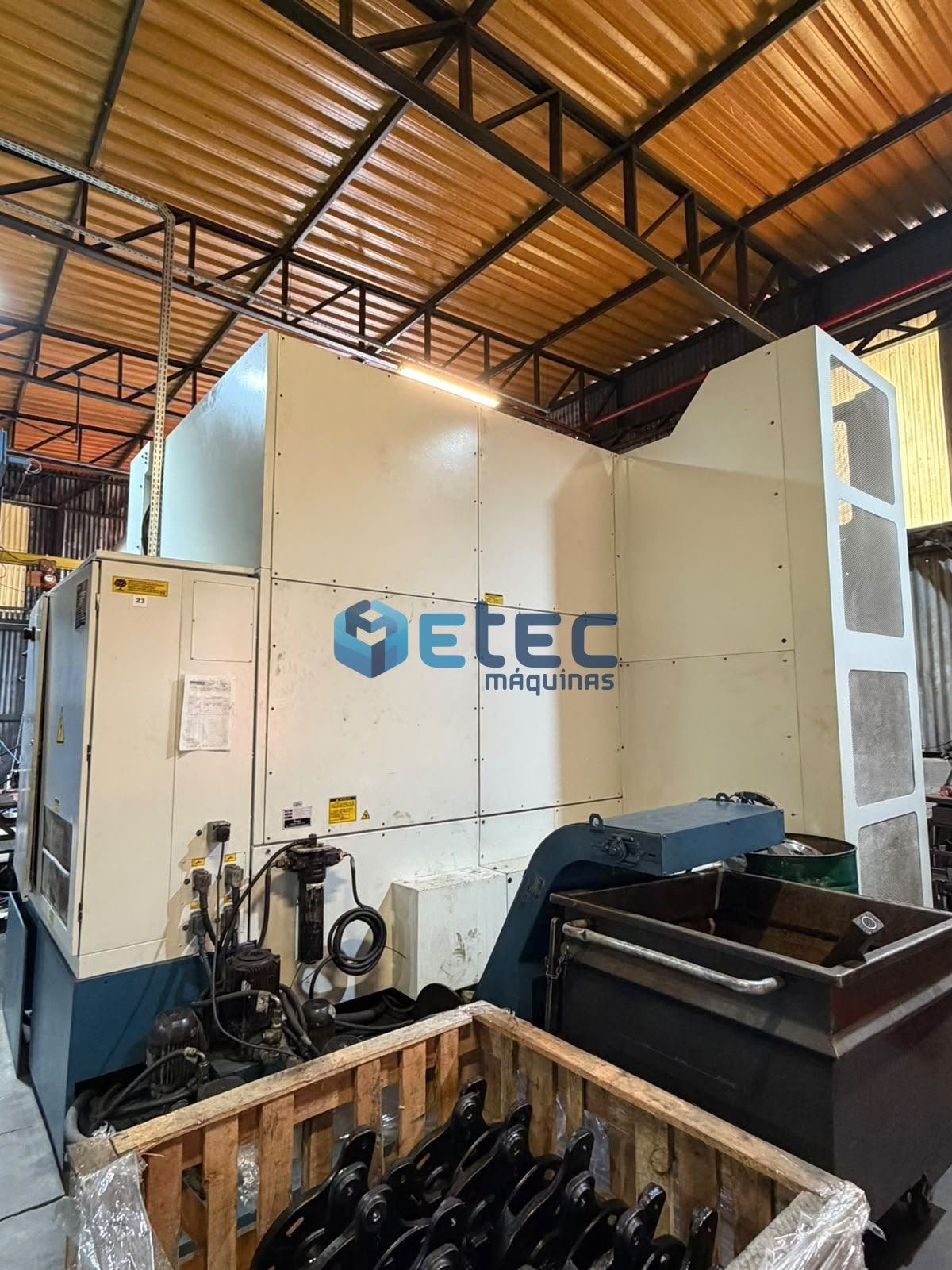 Centro de Usinagem Horizontal Duplo Pallet Romi PH630