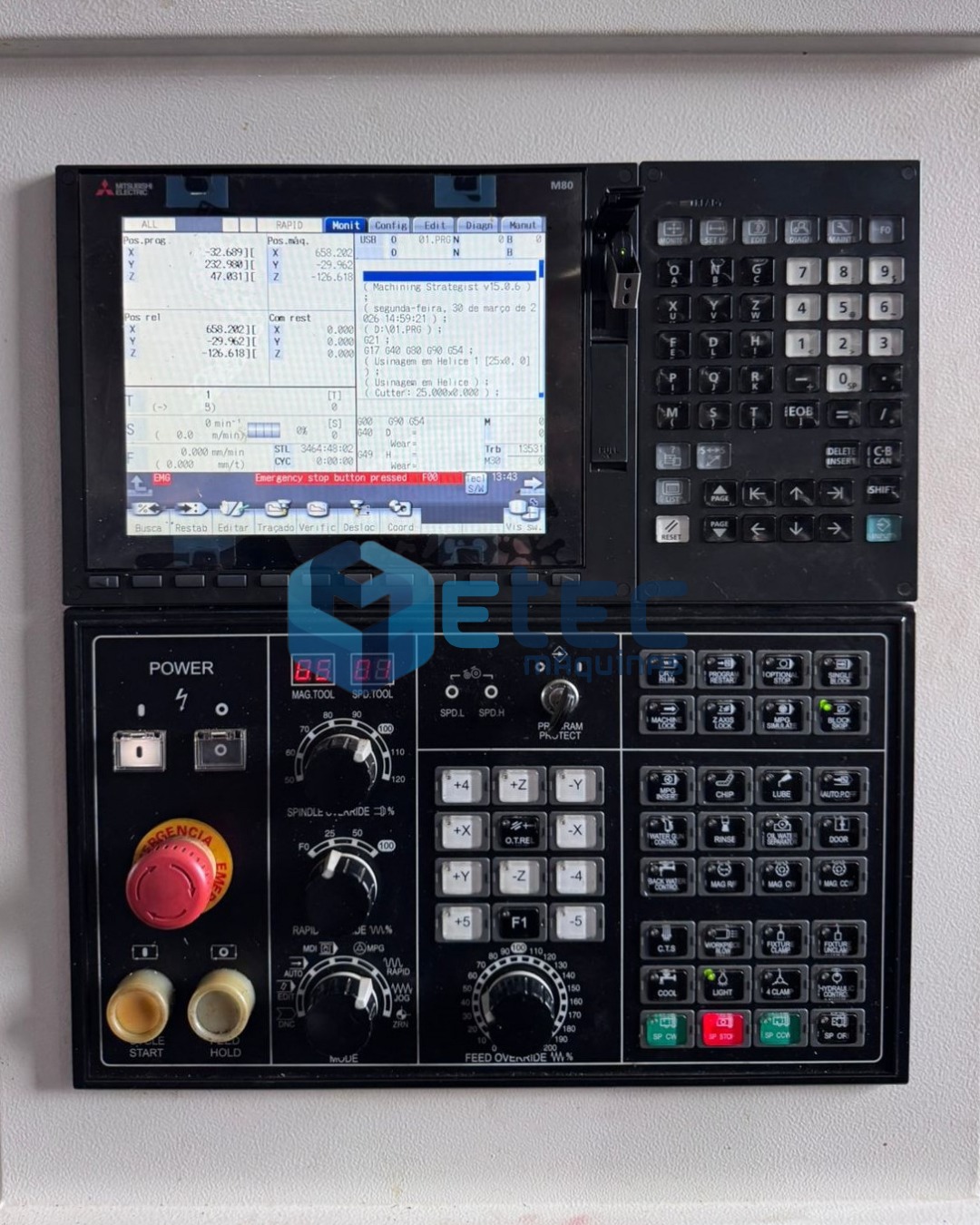 Centro de Usinagem Okada OKM1060