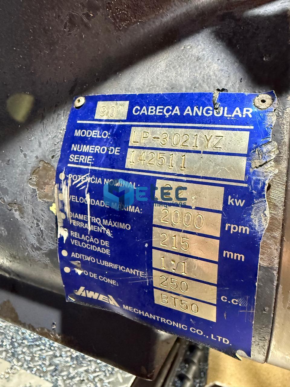 Centro de Usinagem Portal AWEA LP-3021YZ