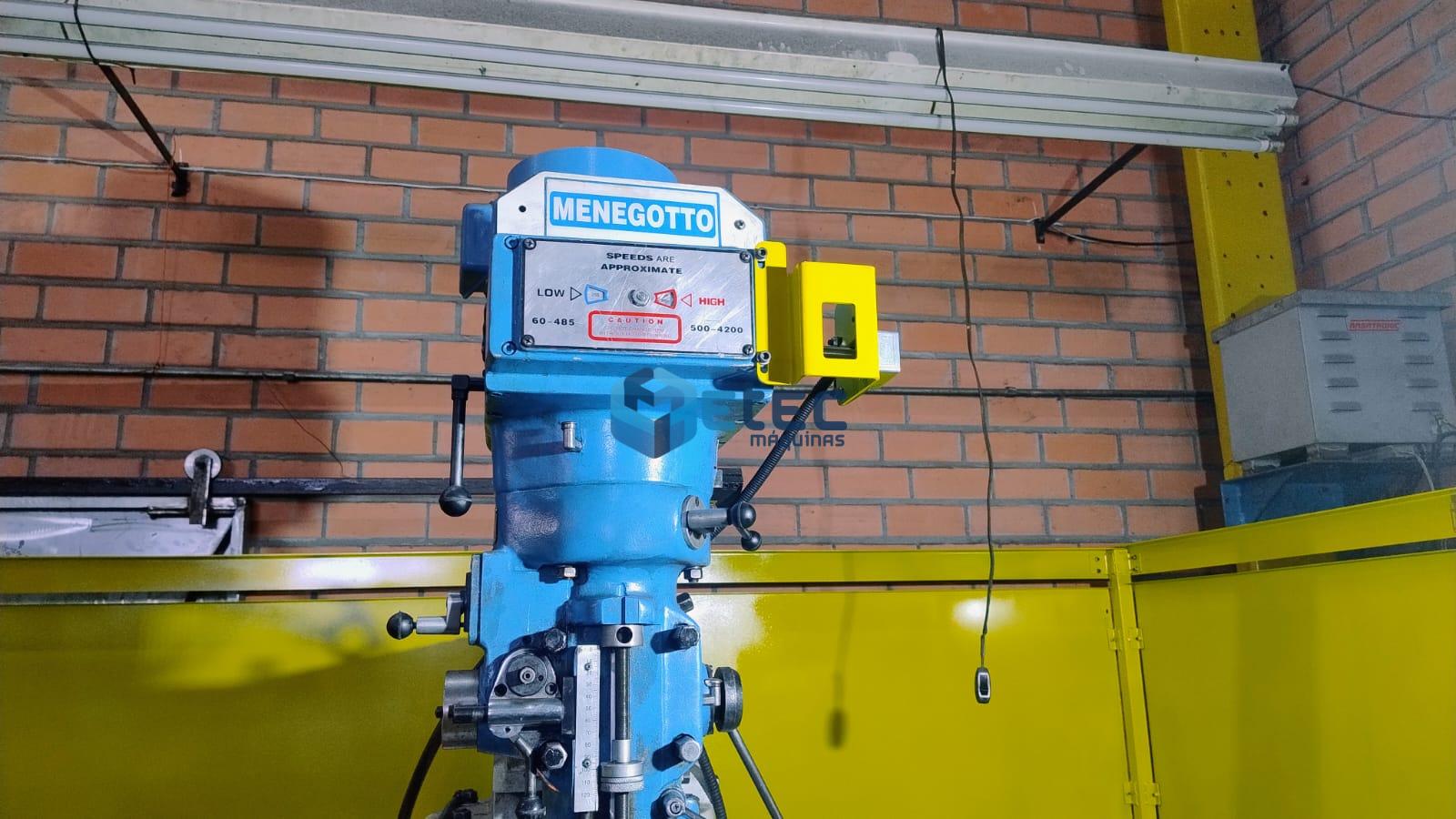 Fresadora Ferramenteira Convencional Menegotto ISO 40 NR12