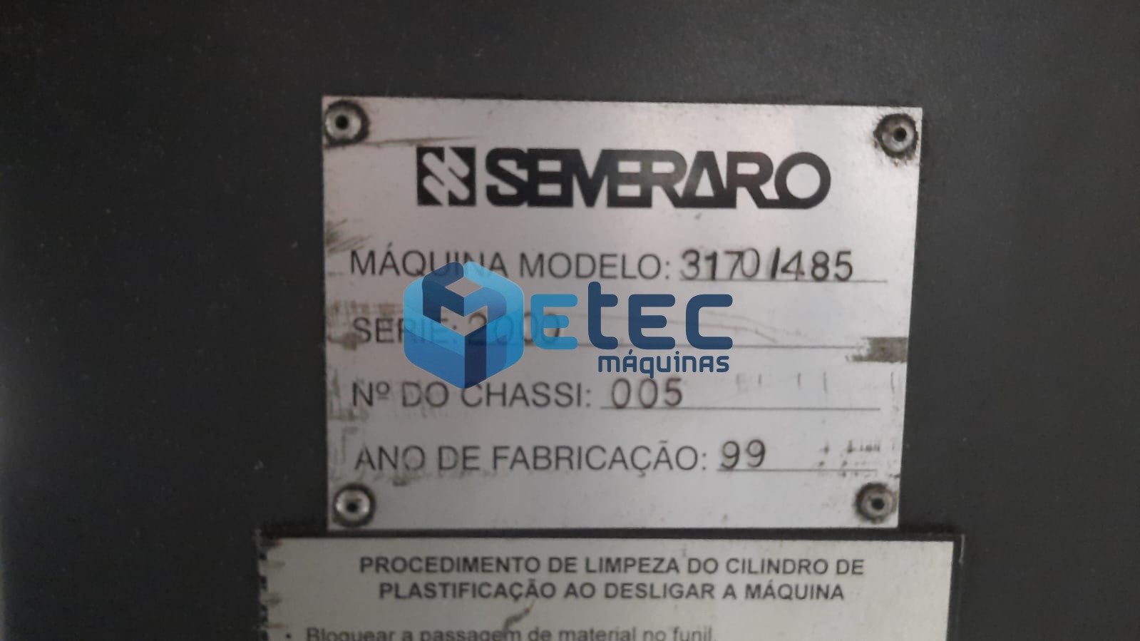Injetora Sandretto 3170 / 485ton