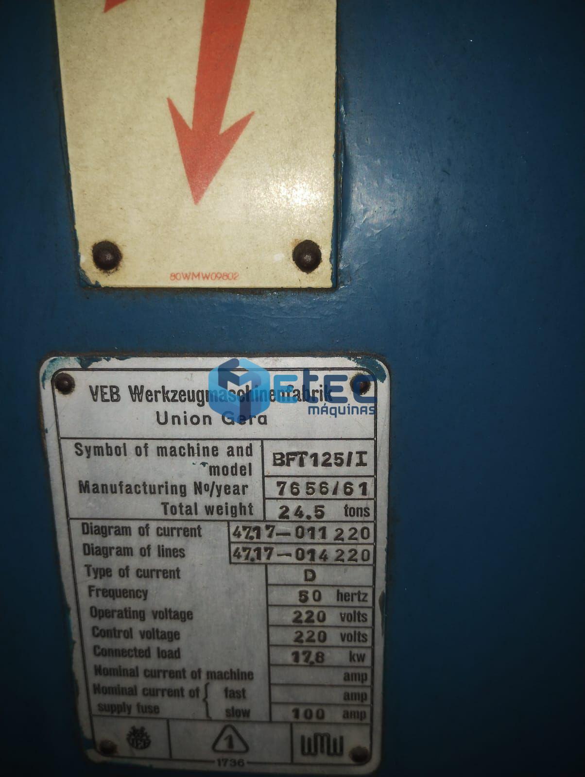 Mandrilhadora Convencional Union