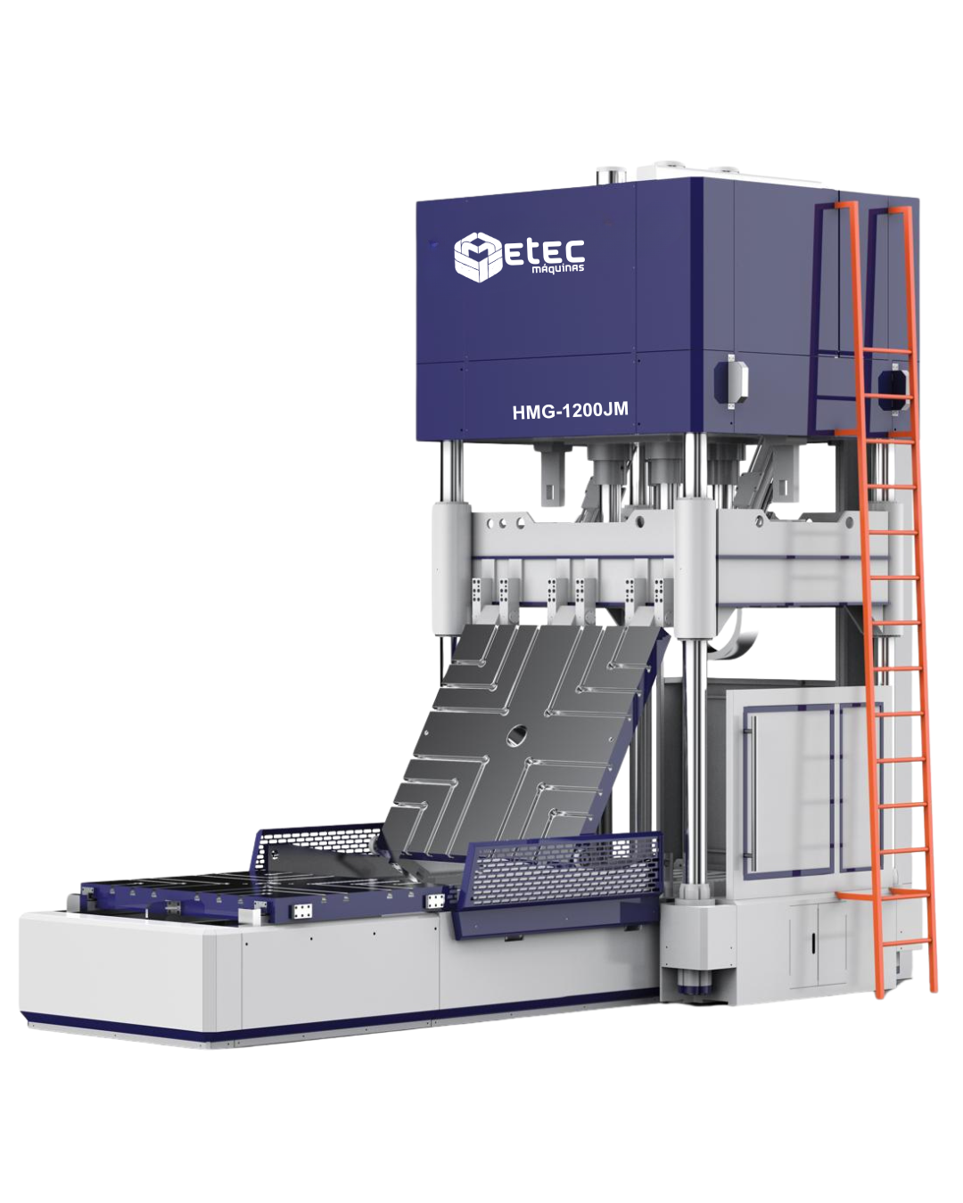 Prensa Hidráulica Ajuste de Moldes ETEC HMG-1200JM