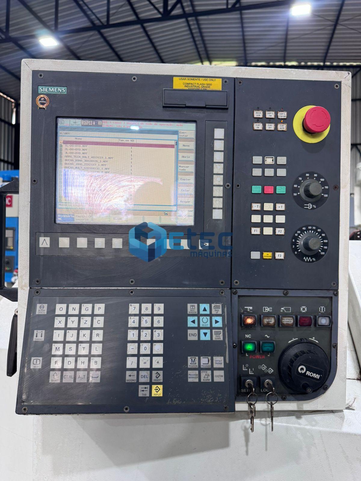 Torno CNC Romi Centur 30D