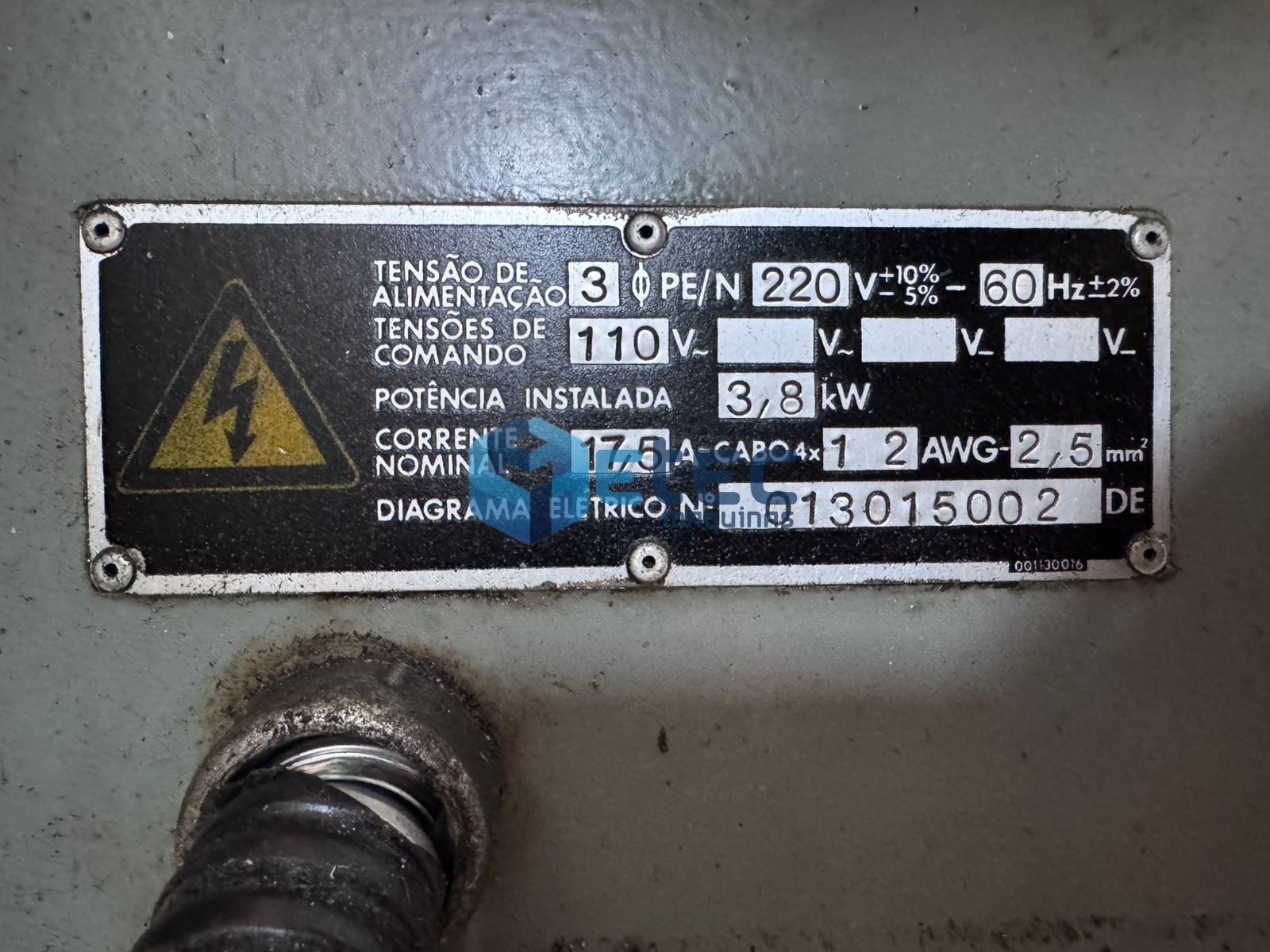 Torno Convencional Nardini Mascote MS205-AS