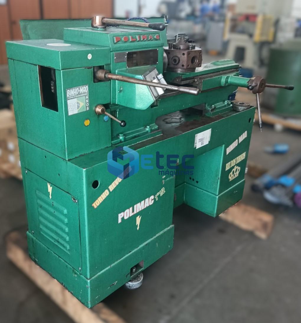 Torno Revólver Polimac 1” 1/2”
