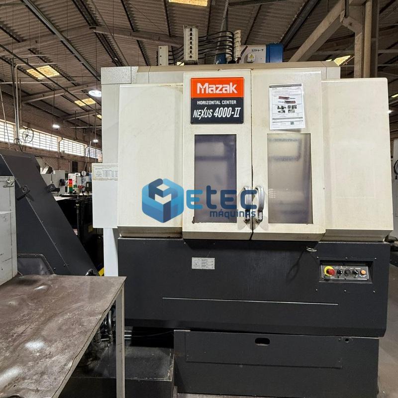 Centro de Usinagem Horizontal Duplo Pallet HCN Mazak 4000 II