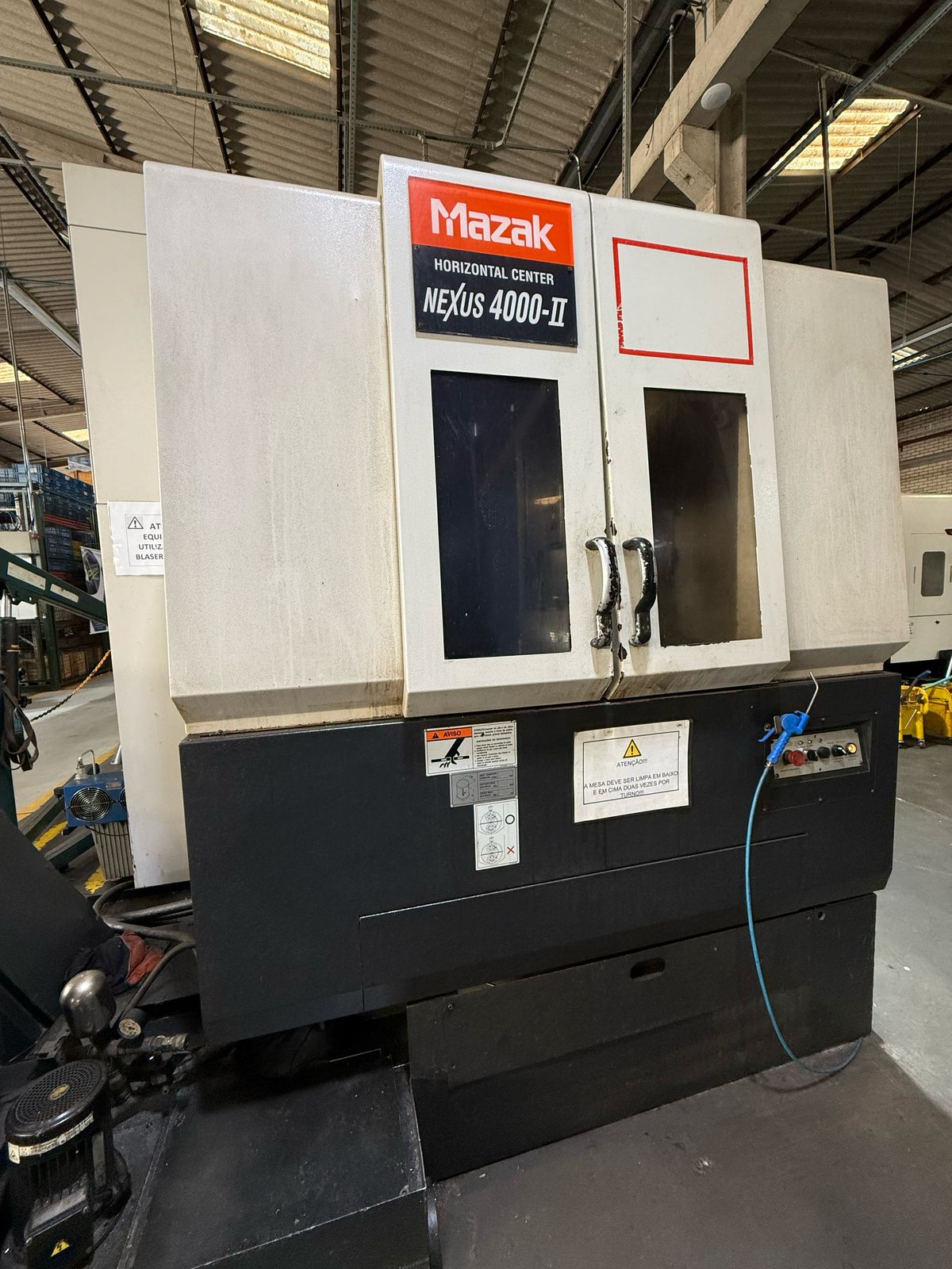 Centro de Usinagem Horizontal Duplo Pallet Mazak HCN 4000