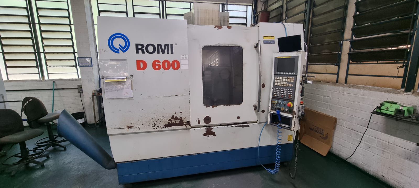 Centro de Usinagem Romi D600