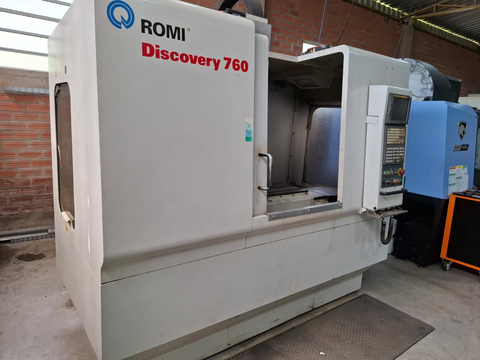 Centro de Usinagem Romi Discovery 760