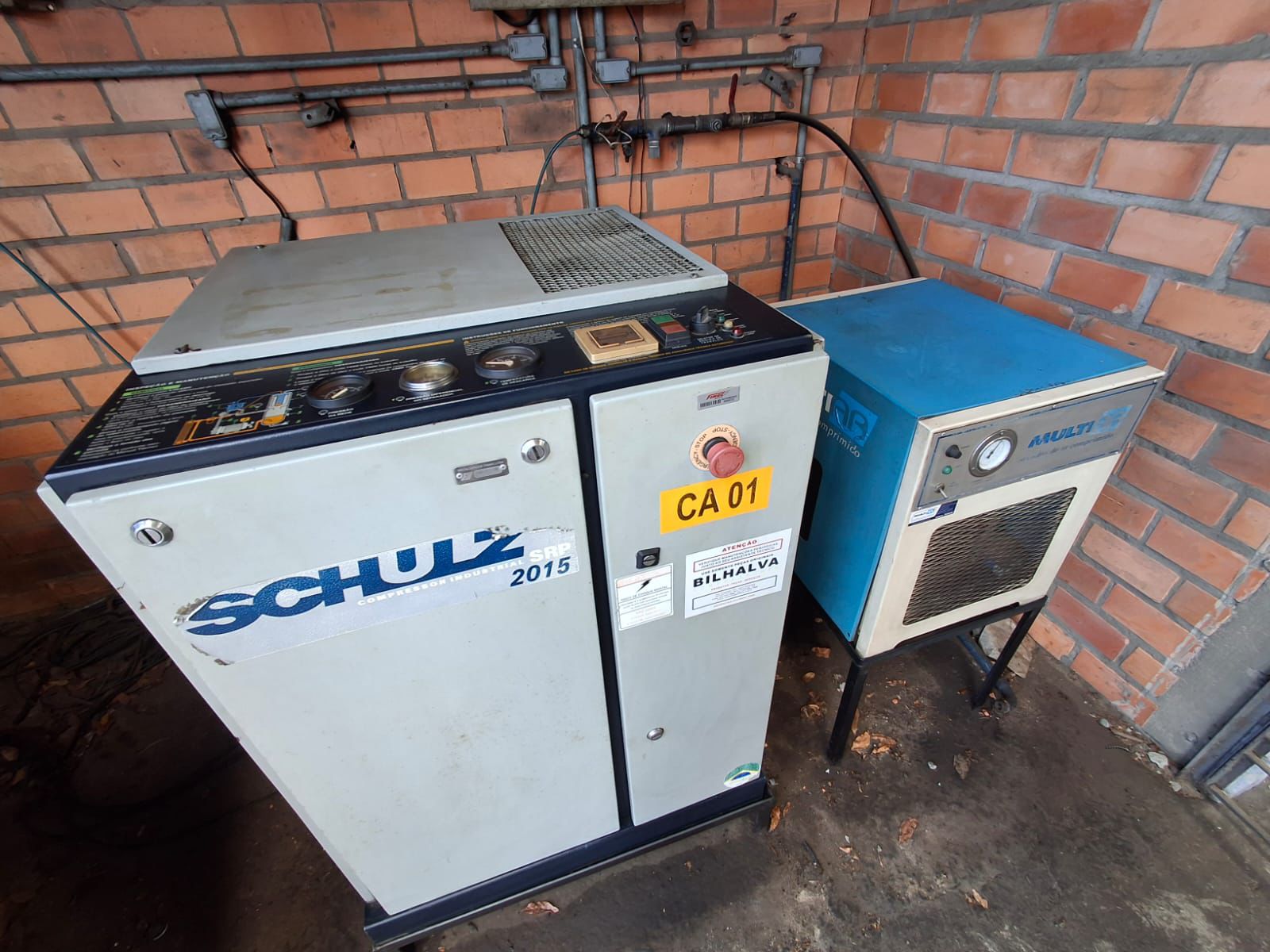 Compressor de Ar Parafuso Schulz 15HP
