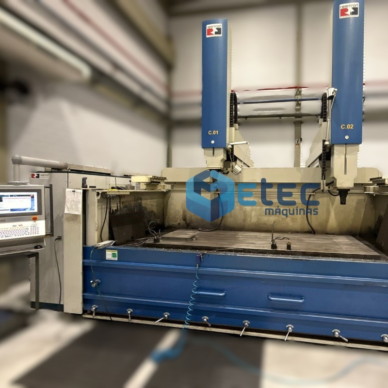 Eletroerosão Penetração CNC Resitron Duplo  Cabeçote