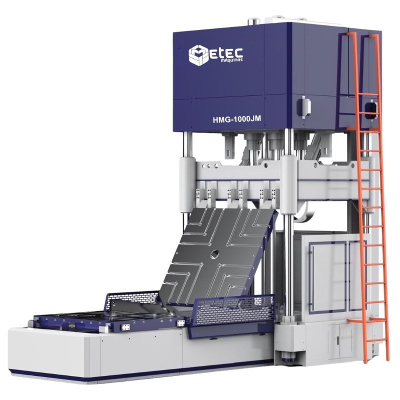 Prensa Hidráulica Ajuste de Moldes ETEC HMG-1000JM