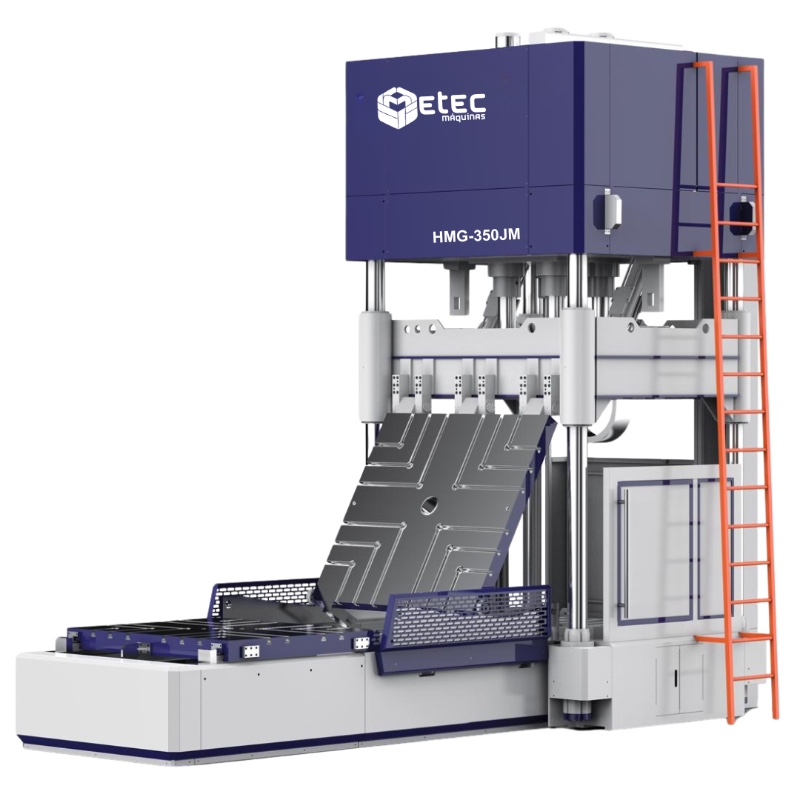 Prensa Hidráulica Ajuste de Moldes ETEC HMG-350JM