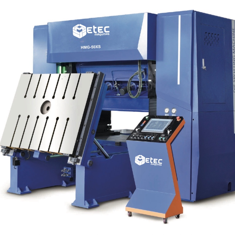 Prensa Hidráulica Ajuste de Moldes ETEC HMG-50XS