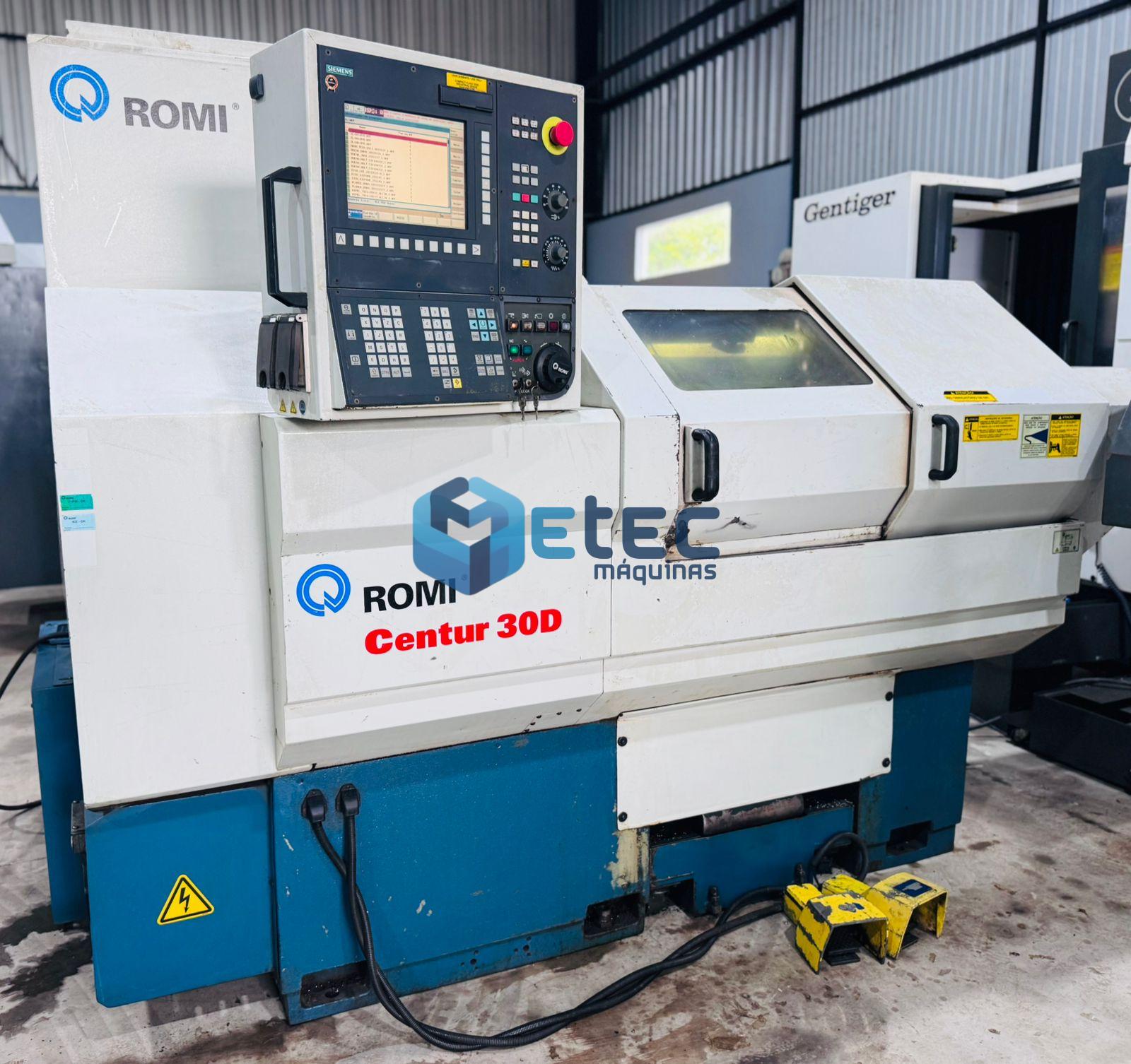 Torno CNC Romi Centur 30D