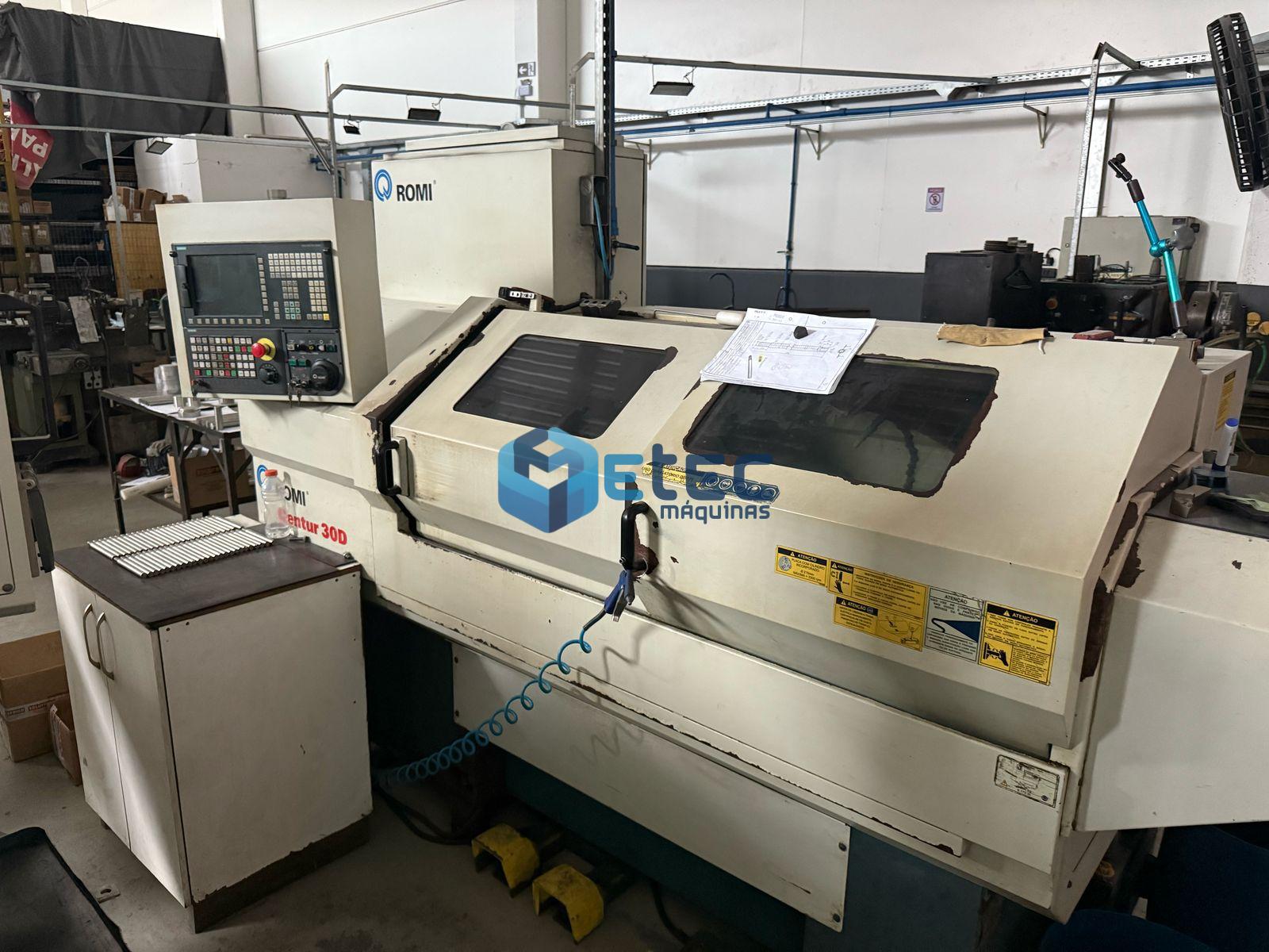 Torno CNC Romi Centur 30D