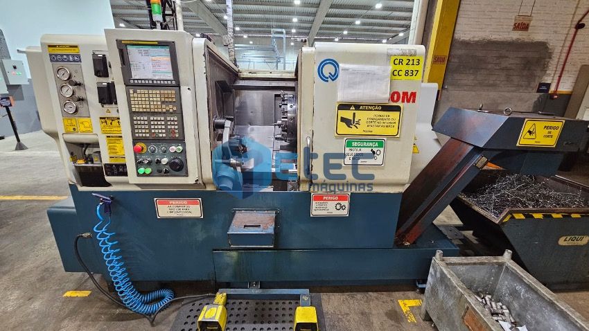 Torno CNC Romi GL280M - Com Ferramenta Acionada