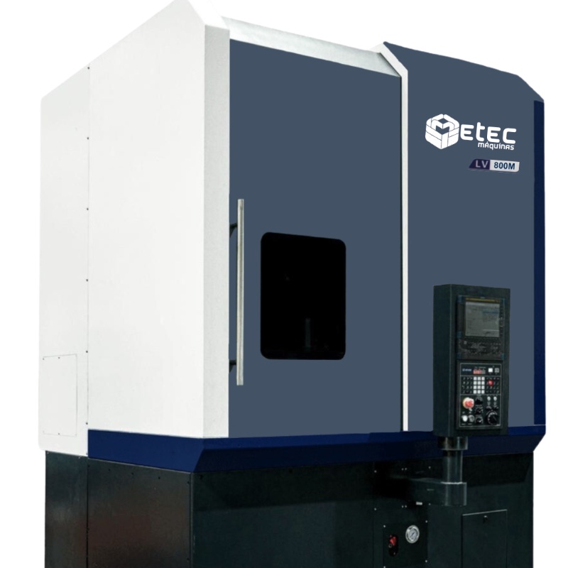 Torno CNC Vertical ETEC LV-800M + Ferramentas Acionadas