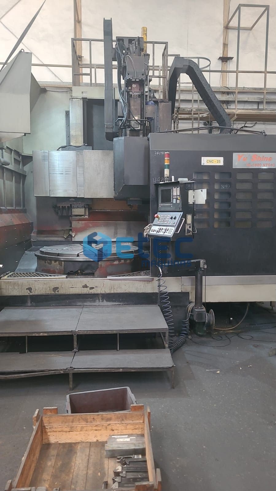 Torno CNC Vertical Yushine VL-1600 ATC+C